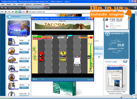   DLE "Flash Games Online" by Necrom [2009]