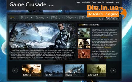 Game Crusade For DLE + PSD + SQL + Extensions